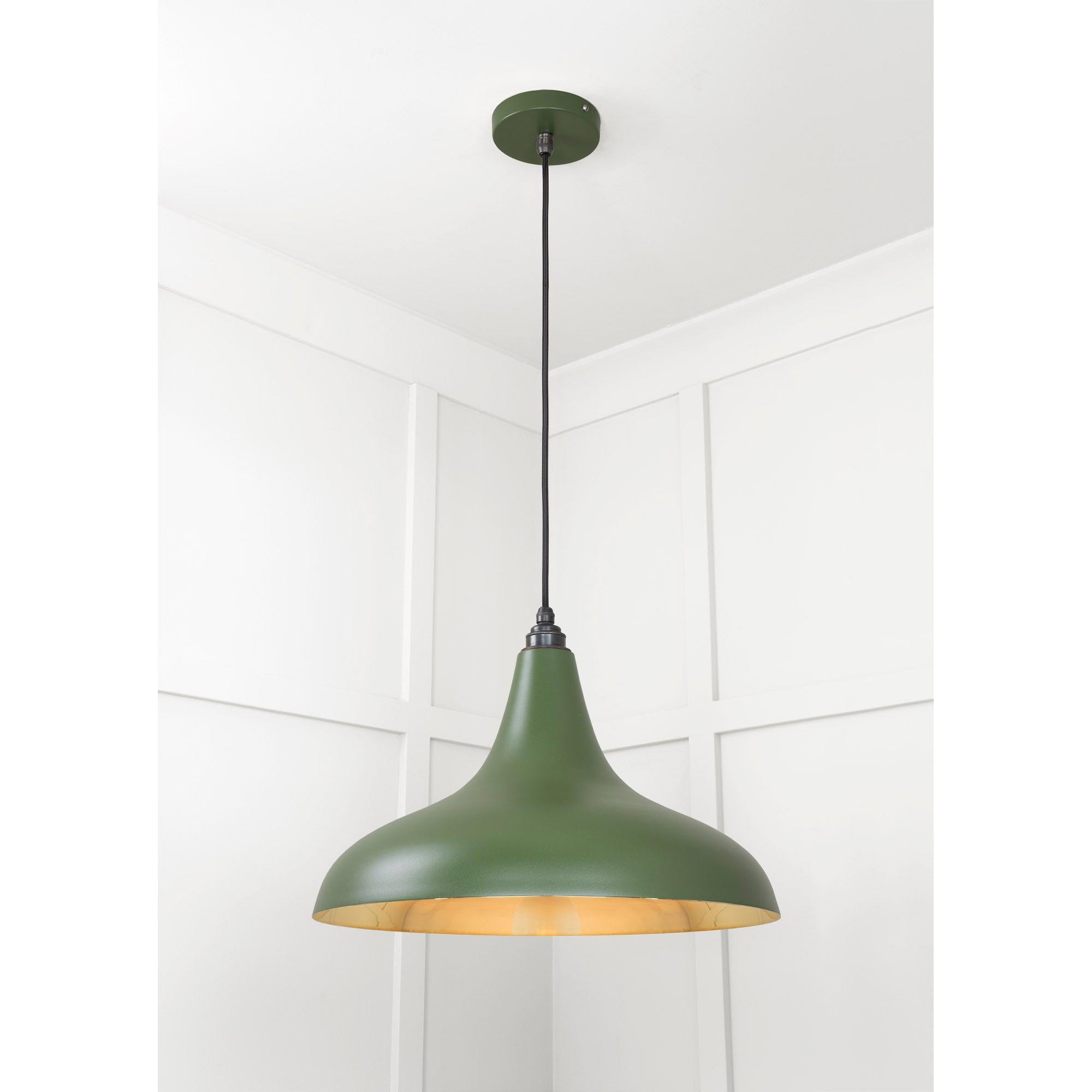 Smooth Brass Frankley Pendant in Heath | From The Anvil - Ceiling Lights - From The Anvil - Yester Home