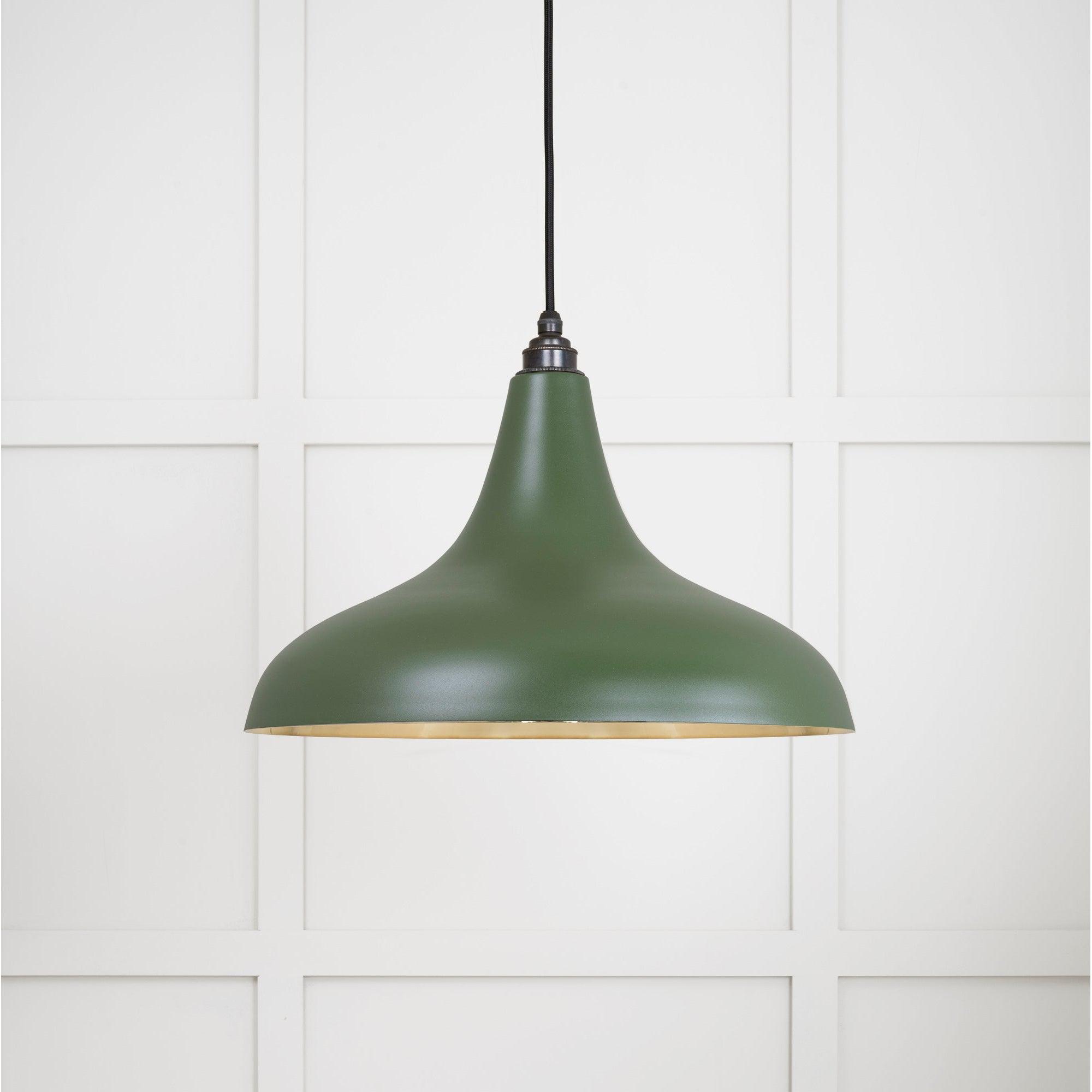Smooth Brass Frankley Pendant in Heath | From The Anvil-Ceiling Pendants-Yester Home