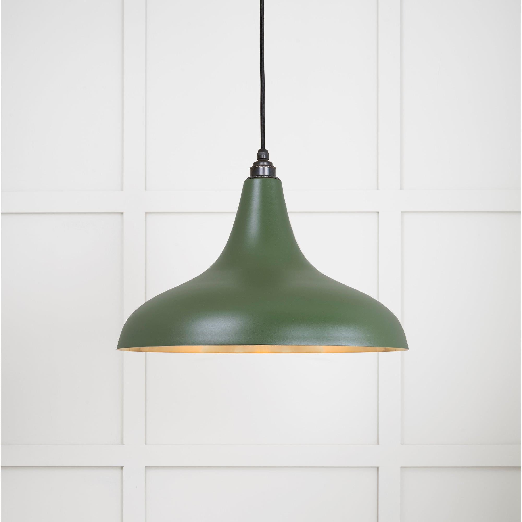 Smooth Brass Frankley Pendant in Heath | From The Anvil - Ceiling Lights - From The Anvil - Yester Home