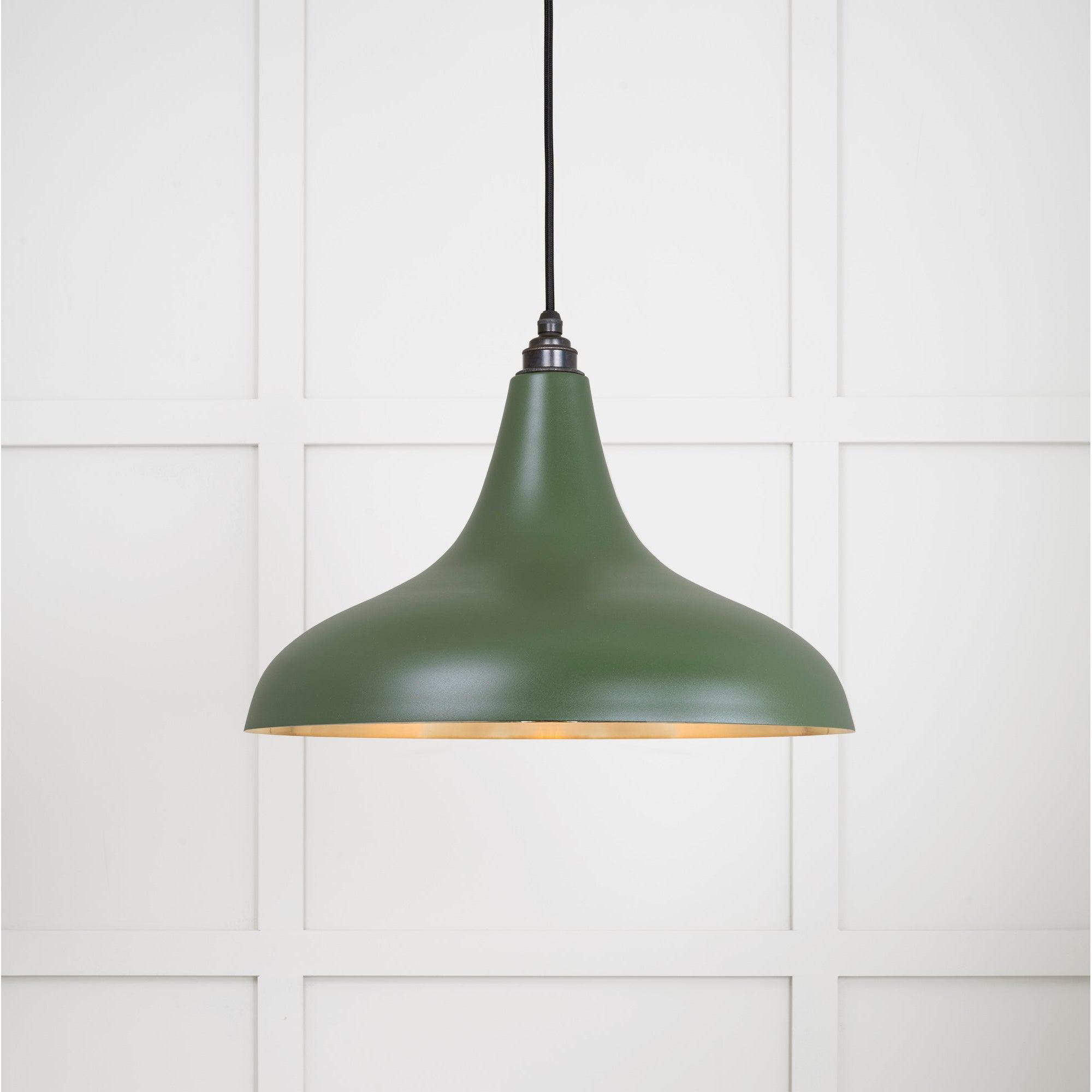 Smooth Brass Frankley Pendant in Heath | From The Anvil-Ceiling Pendants-Yester Home