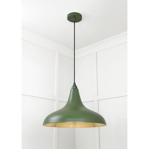Smooth Brass Frankley Pendant in Heath | From The Anvil-Ceiling Pendants-Yester Home
