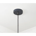 Smooth Brass Frankley Pendant in Slate | From The Anvil-Ceiling Pendants-Yester Home