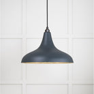 Smooth Brass Frankley Pendant in Soot | From The Anvil - Ceiling Lights - From The Anvil - Yester Home