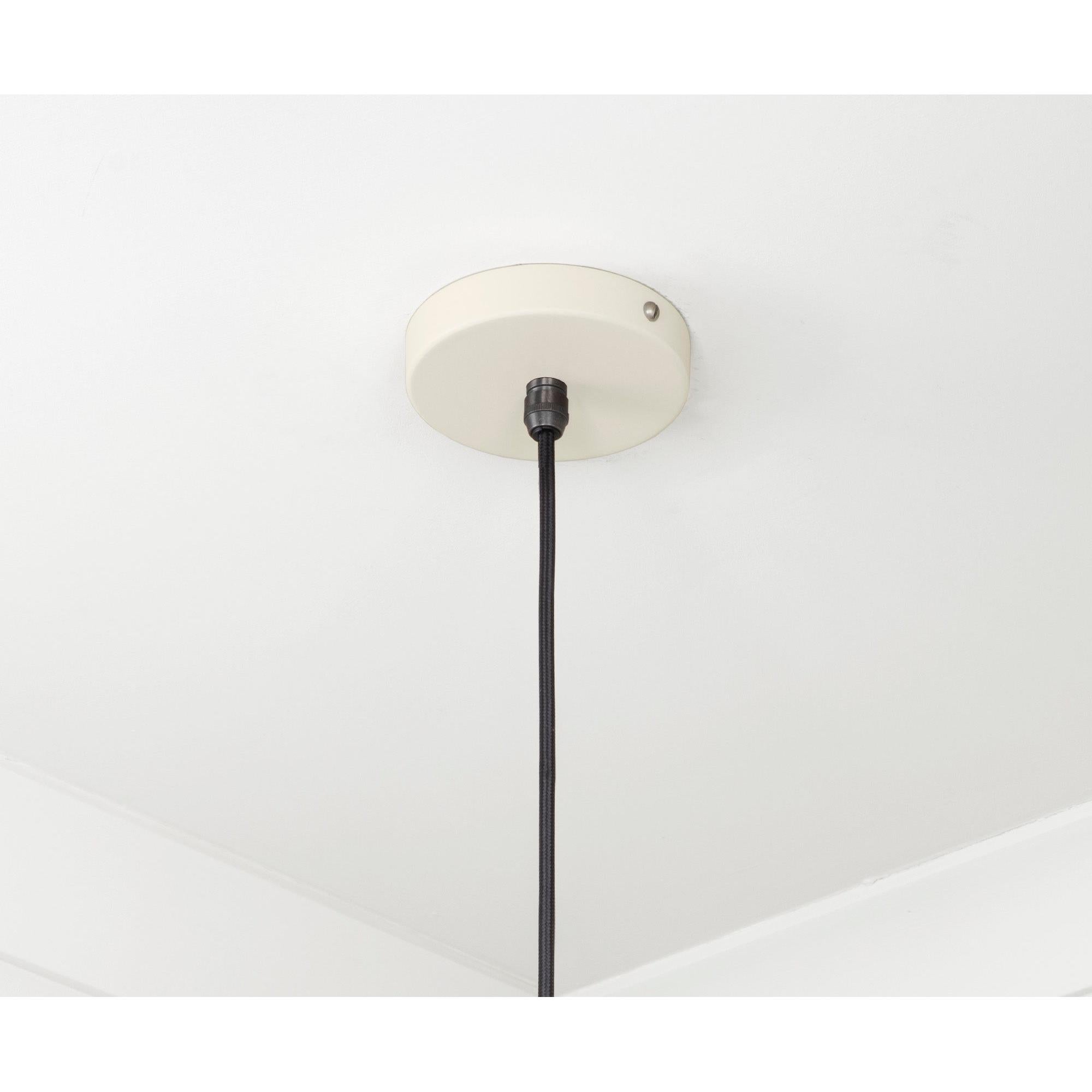 Smooth Brass Frankley Pendant in Teasel | From The Anvil - Ceiling Lights - From The Anvil - Yester Home