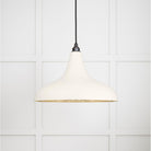 Smooth Brass Frankley Pendant in Teasel | From The Anvil-Ceiling Pendants-Yester Home