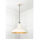 Smooth Brass Frankley Pendant in Teasel | From The Anvil-Ceiling Pendants-Yester Home