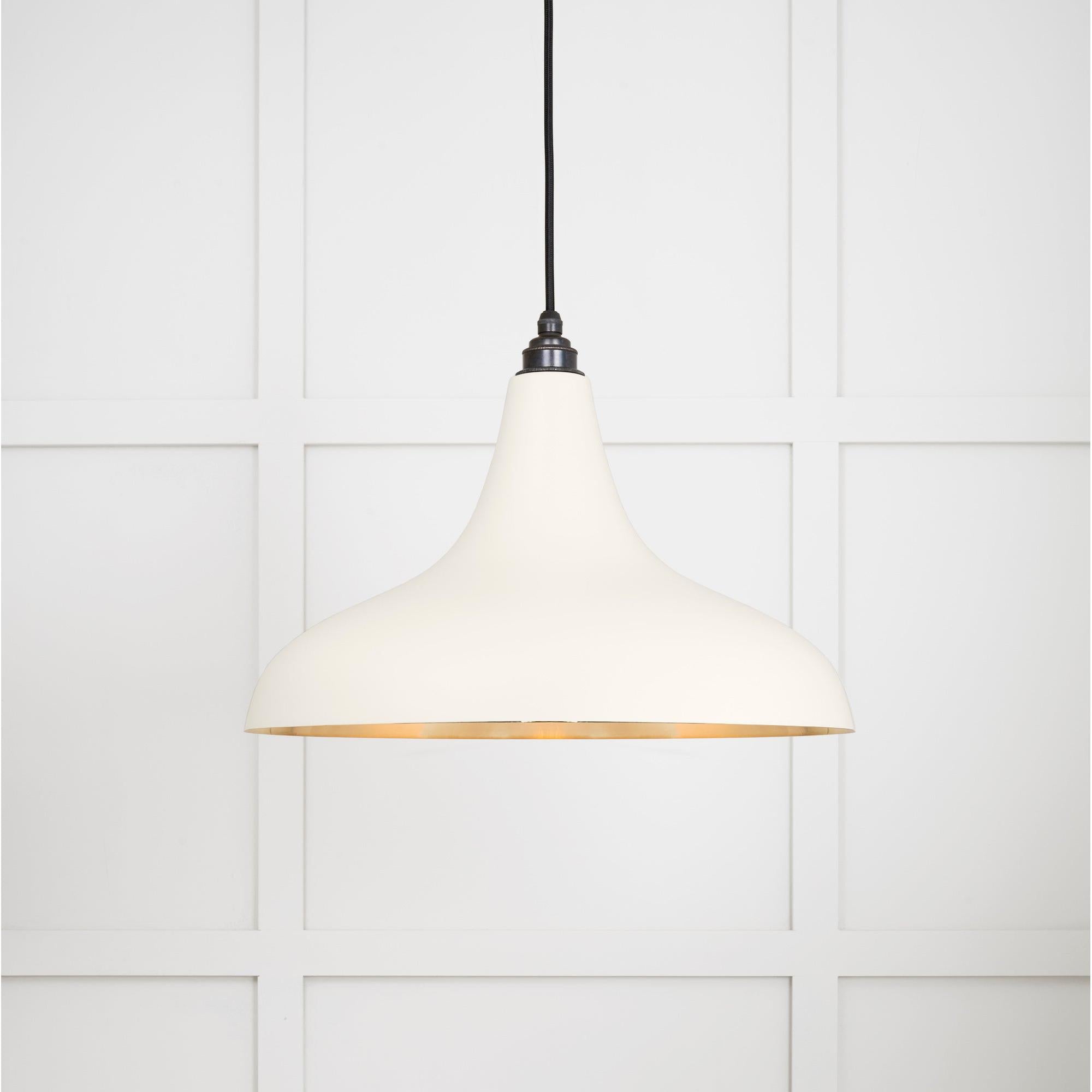 Smooth Brass Frankley Pendant in Teasel | From The Anvil - Ceiling Lights - From The Anvil - Yester Home