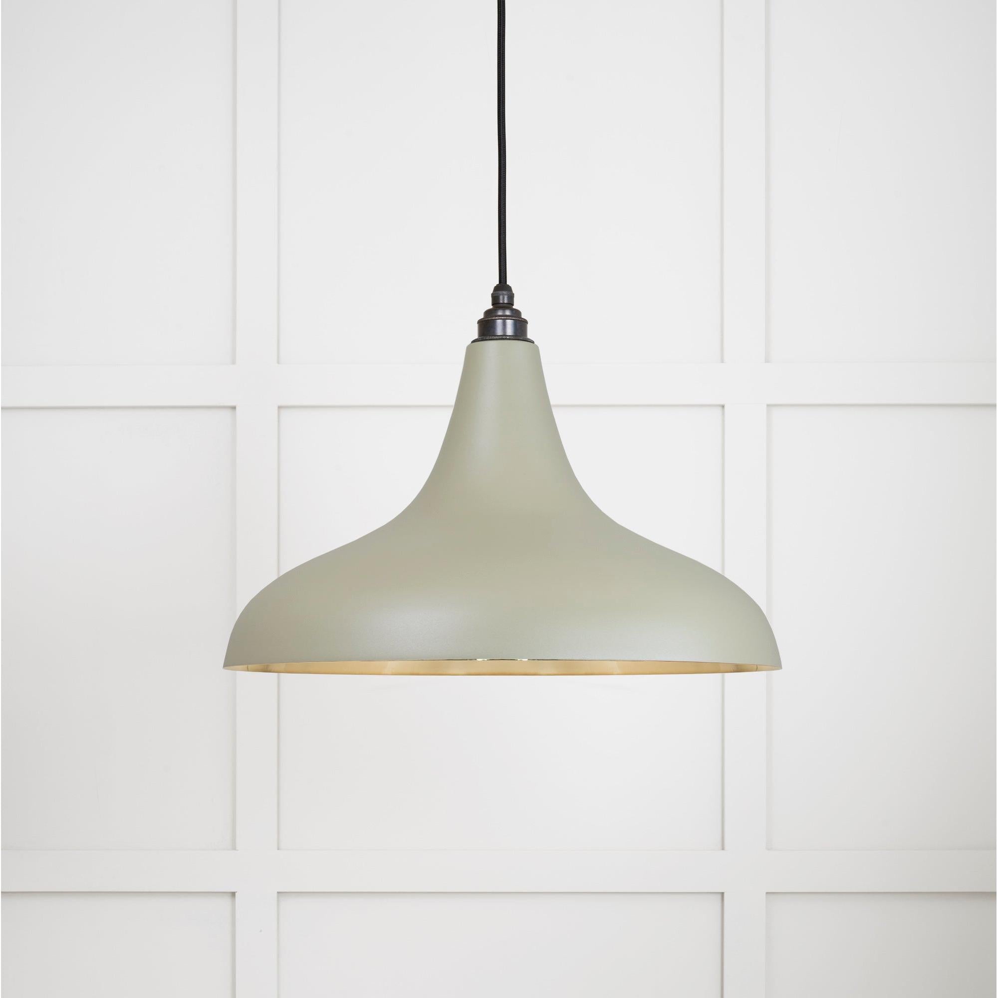 Smooth Brass Frankley Pendant in Tump | From The Anvil - Ceiling Lights - From The Anvil - Yester Home
