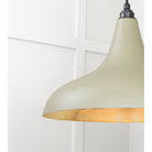 Smooth Brass Frankley Pendant in Tump | From The Anvil - Ceiling Lights - From The Anvil - Yester Home