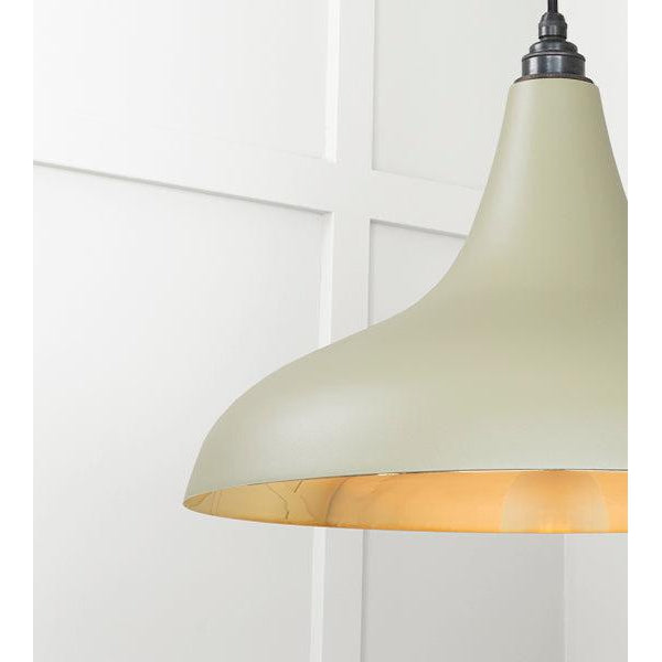 Smooth Brass Frankley Pendant in Tump | From The Anvil-Ceiling Pendants-Yester Home