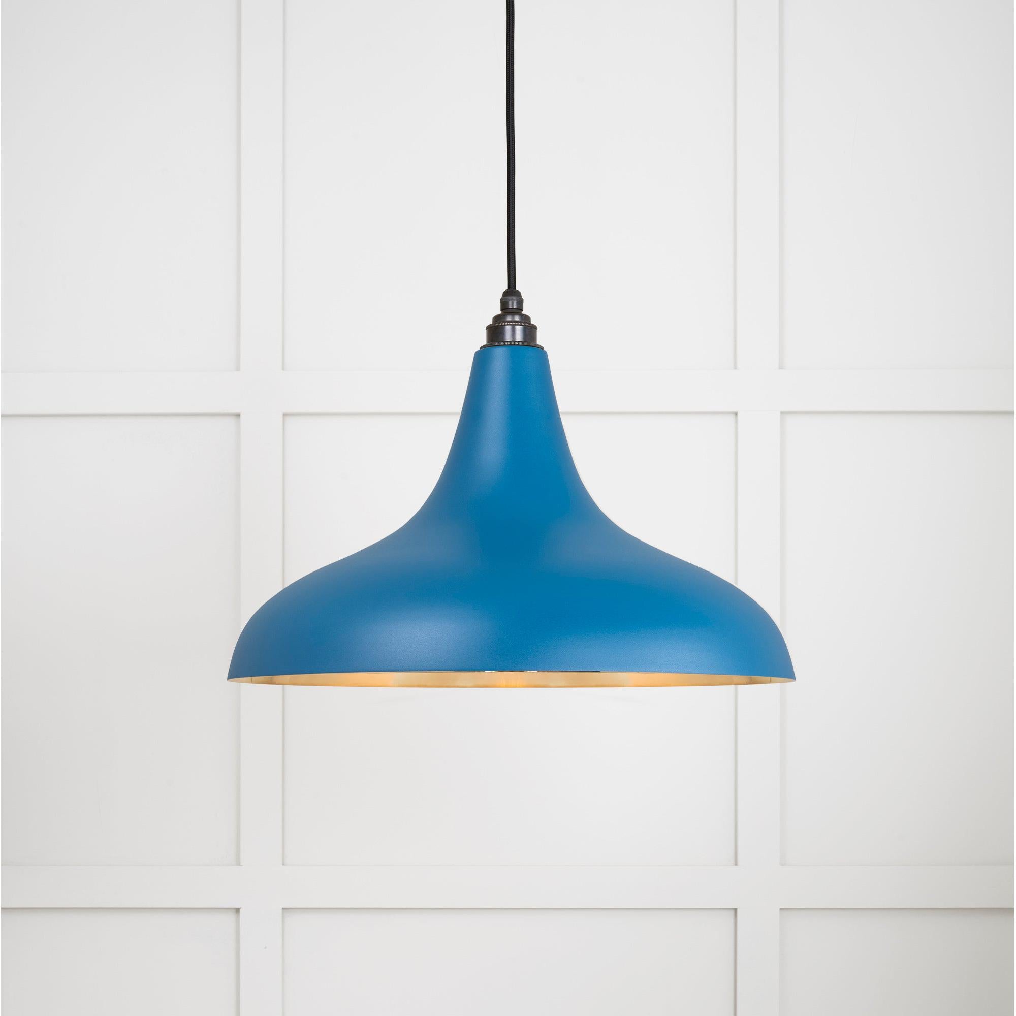 Smooth Brass Frankley Pendant in Upstream | From The Anvil - Ceiling Lights - From The Anvil - Yester Home