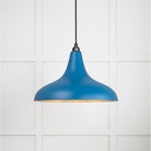 Smooth Brass Frankley Pendant in Upstream | From The Anvil-Ceiling Pendants-Yester Home