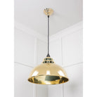Smooth Brass Harborne Pendant | From The Anvil - Harborne - From The Anvil - Yester Home