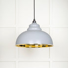 Smooth Brass Harborne Pendant in Birch | From The Anvil - Harborne - From The Anvil - Yester Home