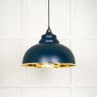 Smooth Brass Harborne Pendant in Dusk | From The Anvil - Harborne - From The Anvil - Yester Home