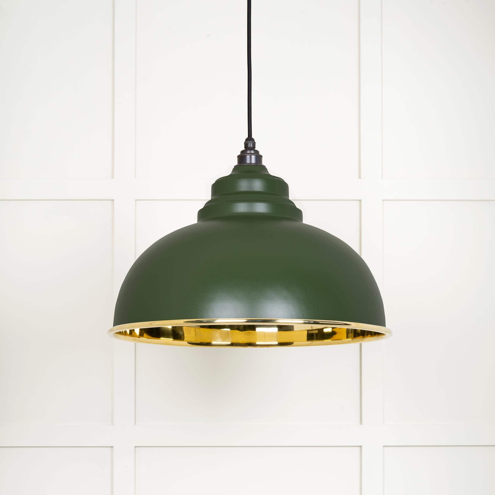 Smooth Brass Harborne Pendant in Heath | From The Anvil - Harborne - From The Anvil - Yester Home