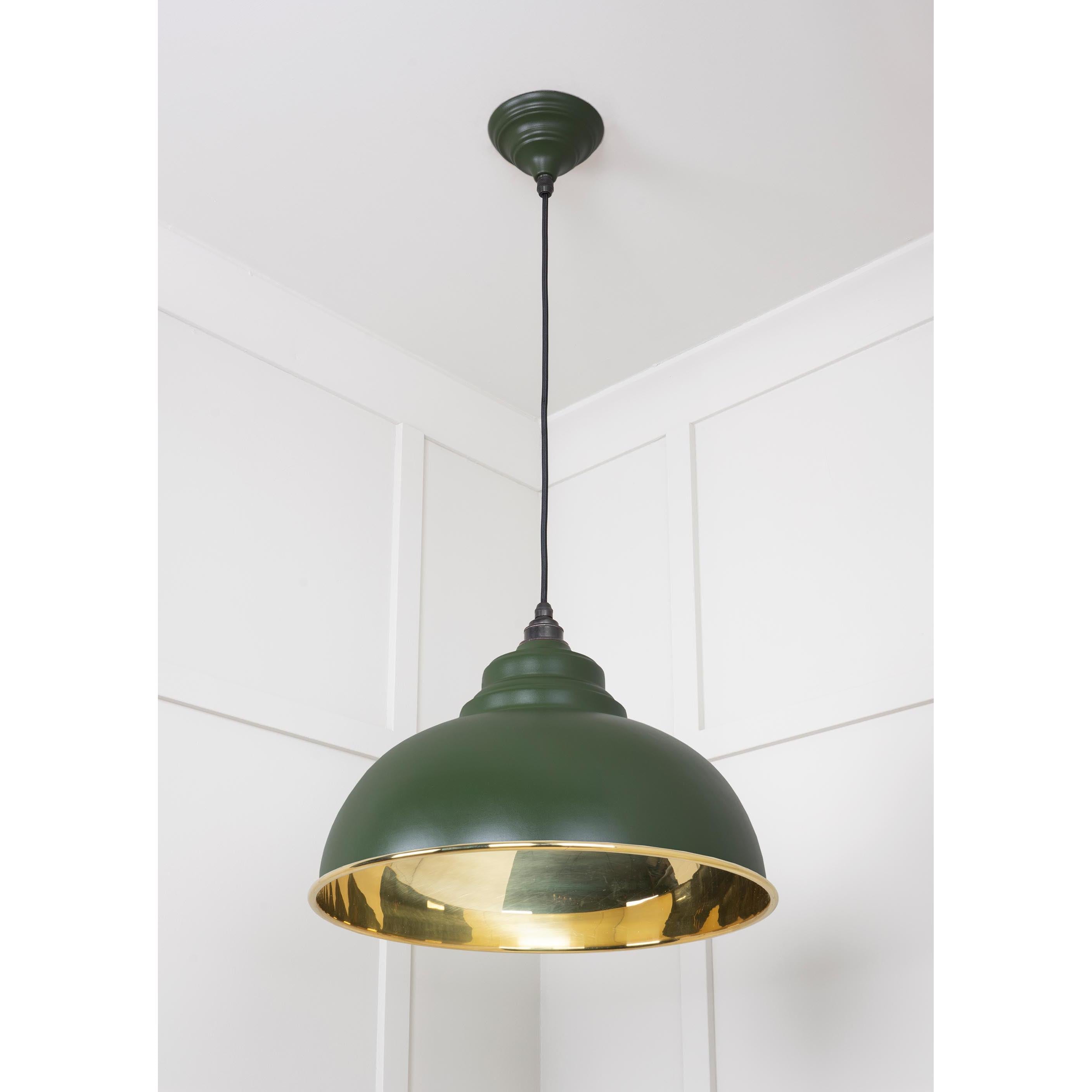 Smooth Brass Harborne Pendant in Heath | From The Anvil - Harborne - From The Anvil - Yester Home
