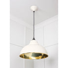 Smooth Brass Harborne Pendant in Teasel | From The Anvil - Harborne - From The Anvil - Yester Home