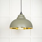 Smooth Brass Harborne Pendant in Tump | From The Anvil - Harborne - From The Anvil - Yester Home