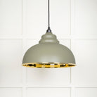 Smooth Brass Harborne Pendant in Tump | From The Anvil - Harborne - From The Anvil - Yester Home