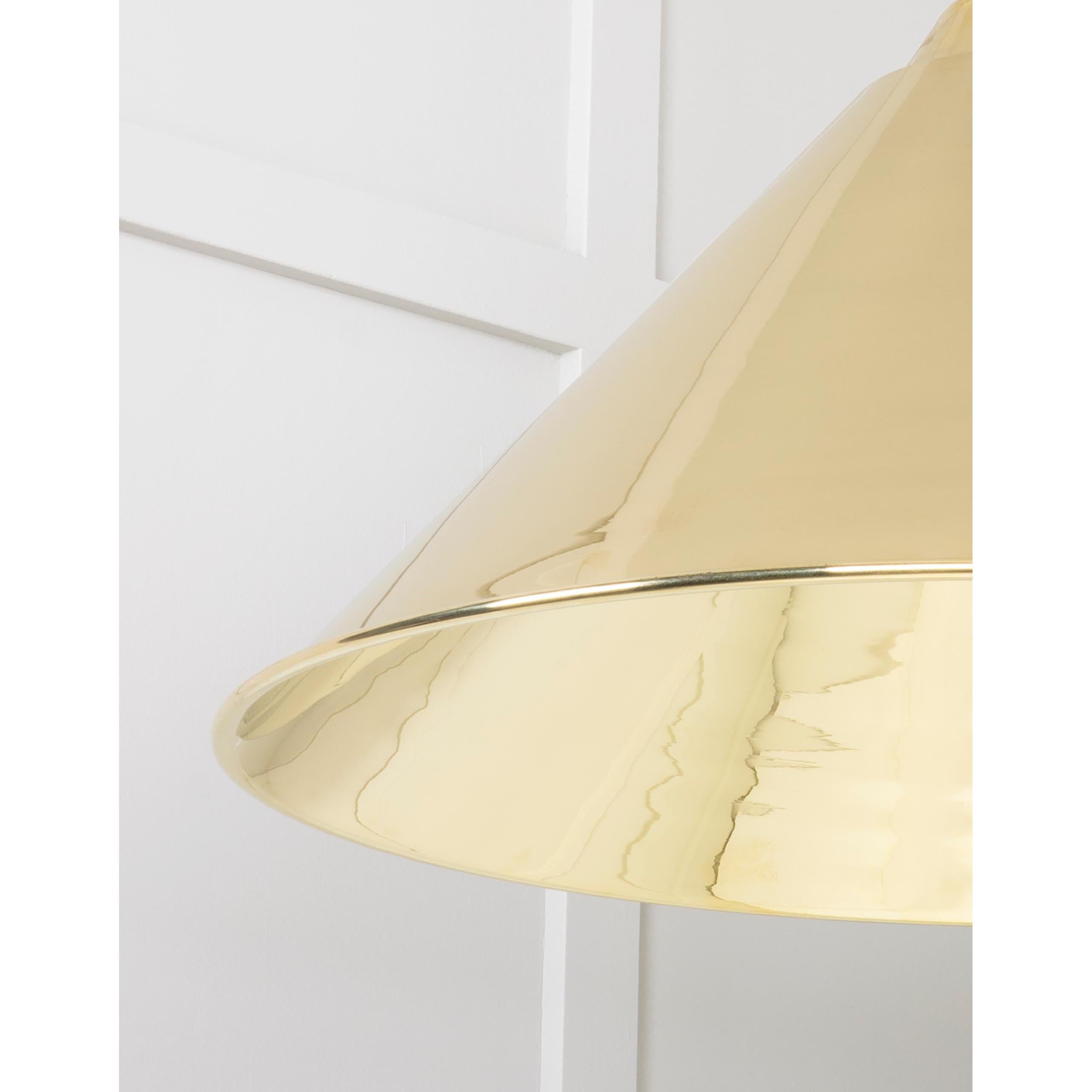 Smooth Brass Hockley Pendant | From The Anvil - Hockley - From The Anvil - Yester Home
