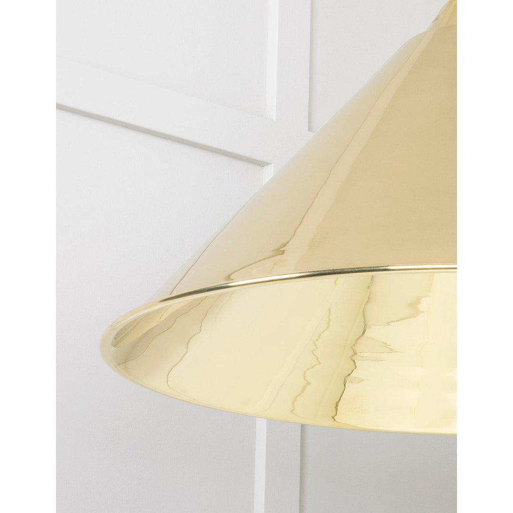 Smooth Brass Hockley Pendant | From The Anvil-Hockley-Yester Home