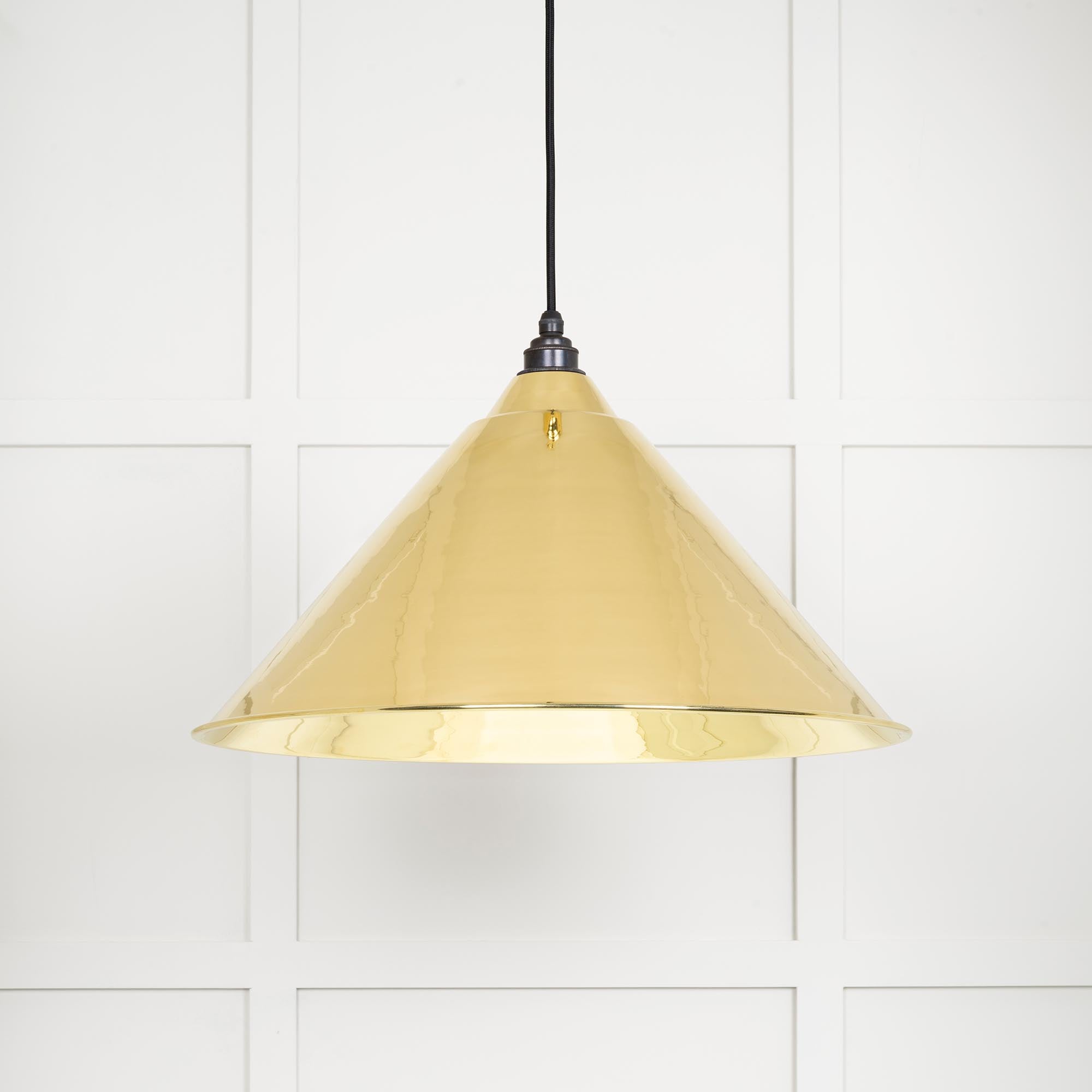 Smooth Brass Hockley Pendant | From The Anvil - Hockley - From The Anvil - Yester Home