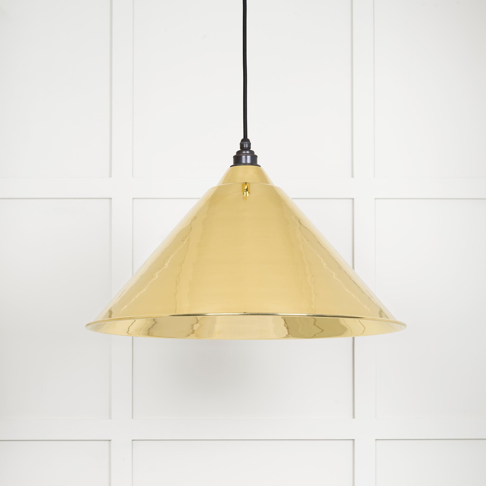 Smooth Brass Hockley Pendant | From The Anvil - Hockley - From The Anvil - Yester Home