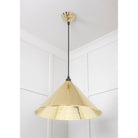 Smooth Brass Hockley Pendant | From The Anvil-Hockley-Yester Home