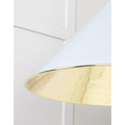 Smooth Brass Hockley Pendant in Birch | From The Anvil-Hockley-Yester Home