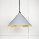 Smooth Brass Hockley Pendant in Birch | From The Anvil - Hockley - From The Anvil - Yester Home