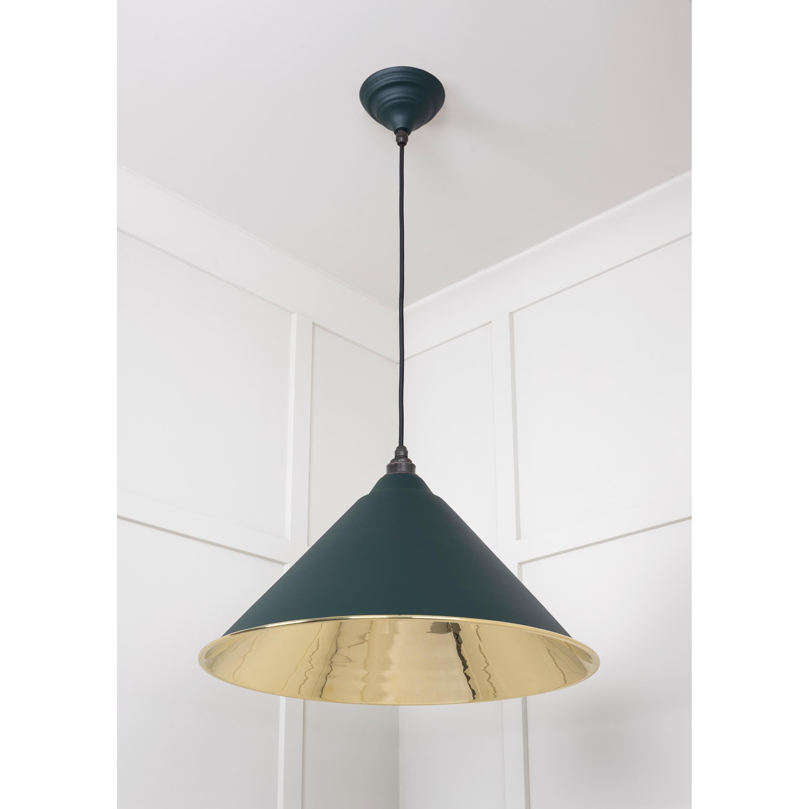 Smooth Brass Hockley Pendant in Dingle | From The Anvil - Hockley - From The Anvil - Yester Home