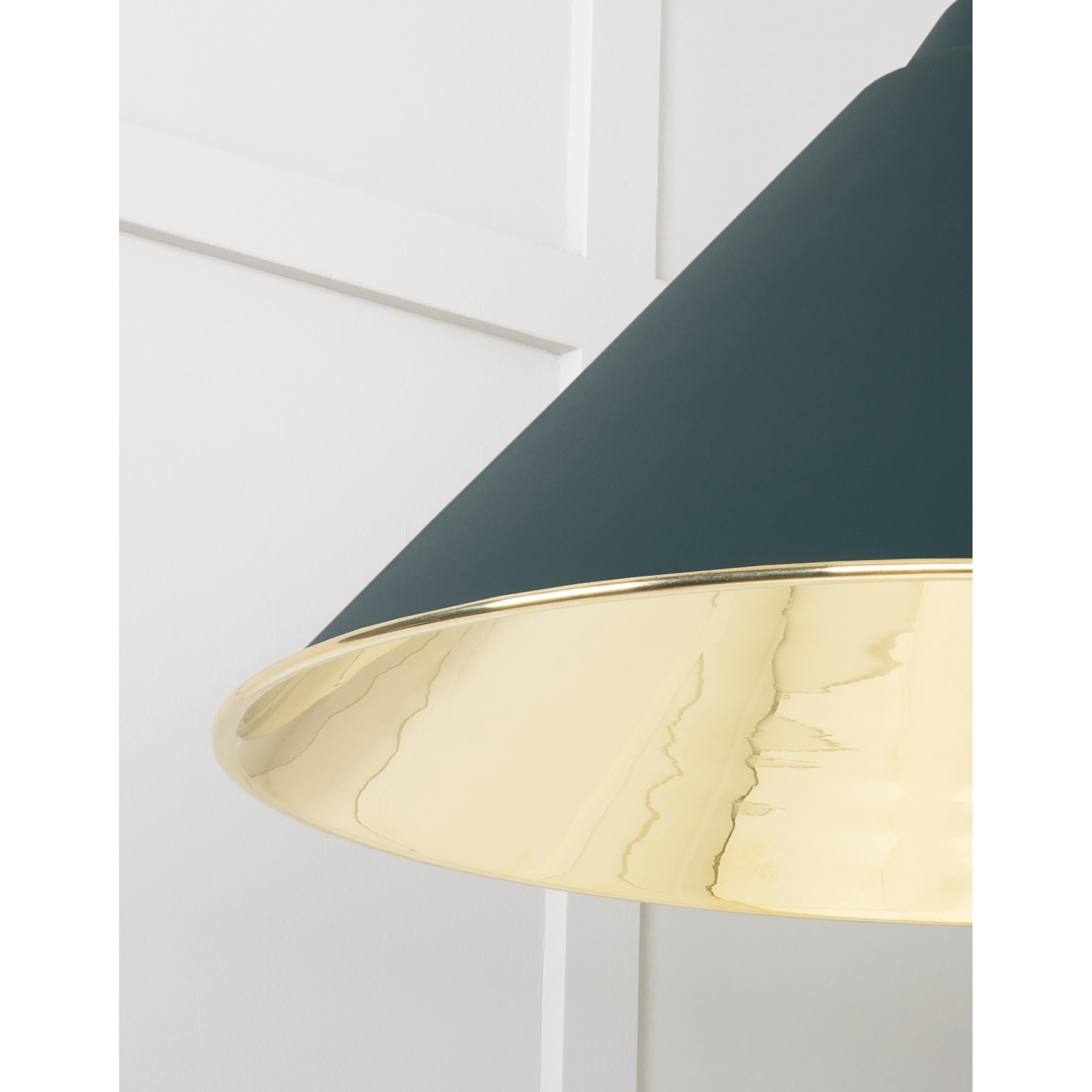 Smooth Brass Hockley Pendant in Dingle | From The Anvil - Hockley - From The Anvil - Yester Home