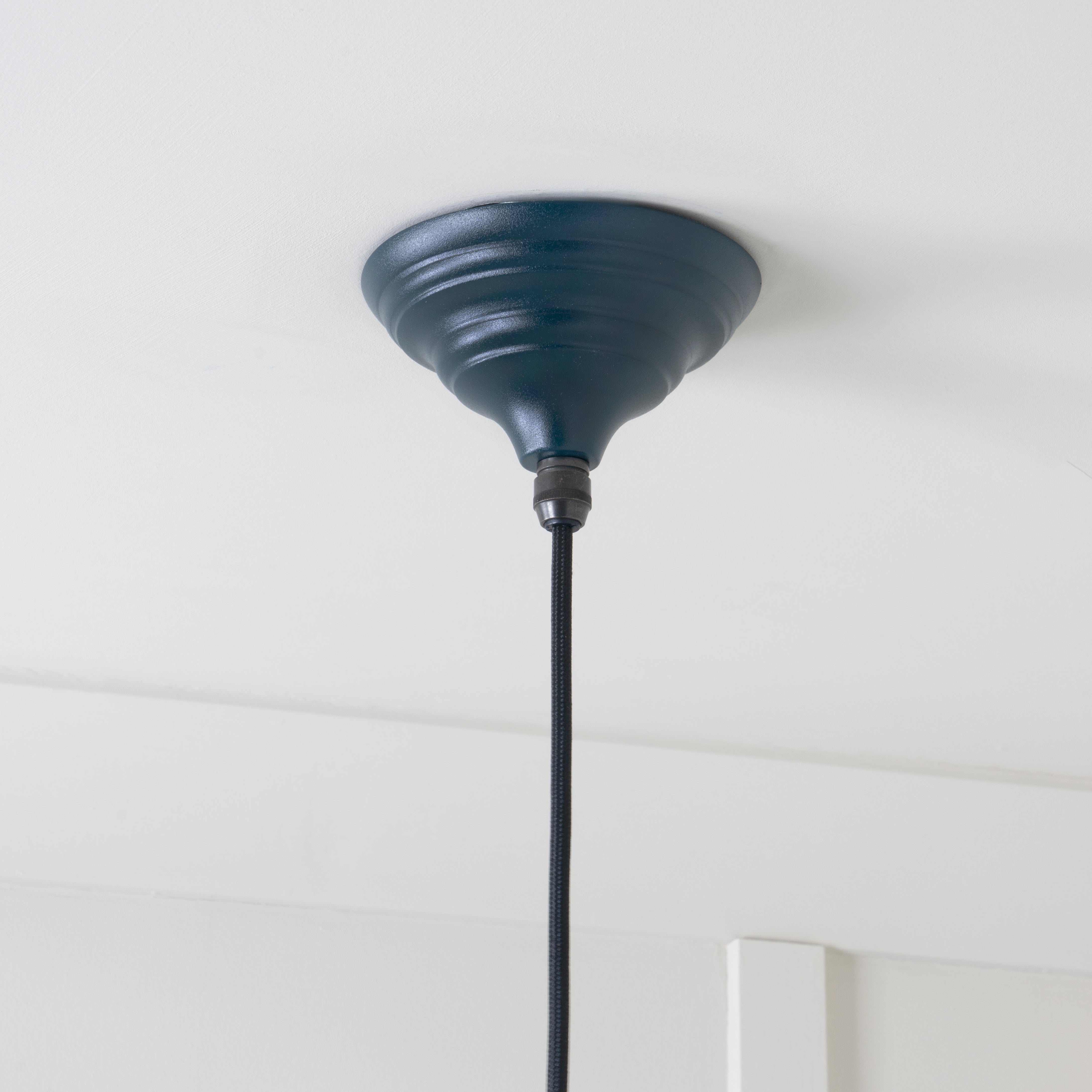 Smooth Brass Hockley Pendant in Dusk | From The Anvil-Hockley-Yester Home