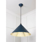 Smooth Brass Hockley Pendant in Dusk | From The Anvil-Hockley-Yester Home
