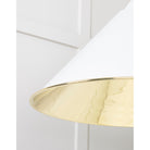 Smooth Brass Hockley Pendant in Flock | From The Anvil - Hockley - From The Anvil - Yester Home