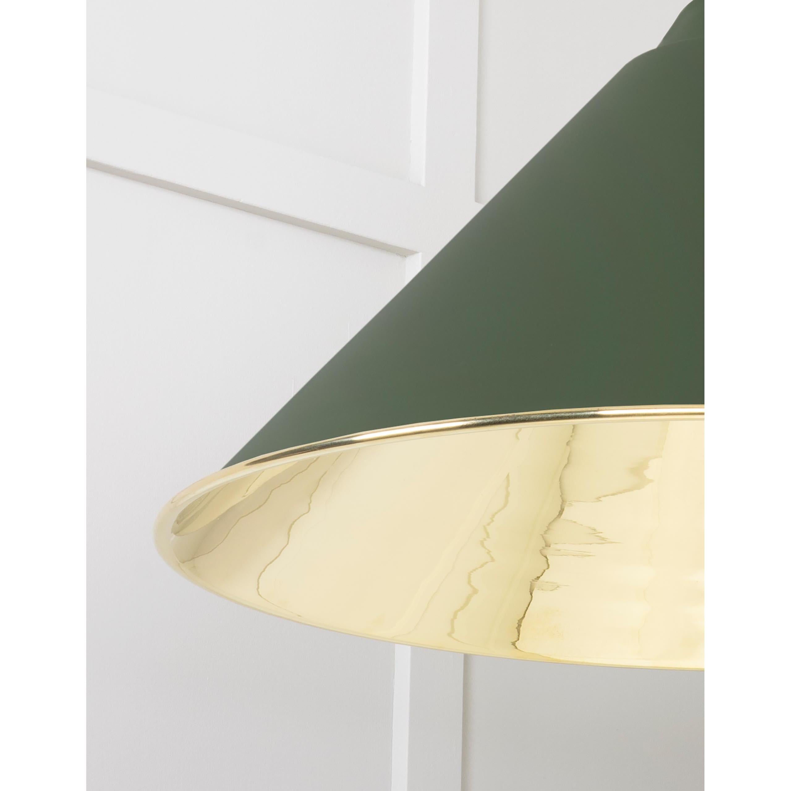 Smooth Brass Hockley Pendant in Heath | From The Anvil - Hockley - From The Anvil - Yester Home