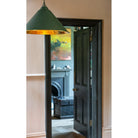 Smooth Brass Hockley Pendant in Heath | From The Anvil-Hockley-Yester Home