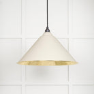 Smooth Brass Hockley Pendant in Teasel | From The Anvil - Hockley - From The Anvil - Yester Home