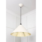 Smooth Brass Hockley Pendant in Teasel | From The Anvil - Hockley - From The Anvil - Yester Home
