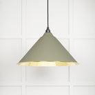 Smooth Brass Hockley Pendant in Tump | From The Anvil - Hockley - From The Anvil - Yester Home