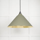Smooth Brass Hockley Pendant in Tump | From The Anvil - Hockley - From The Anvil - Yester Home