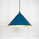 Smooth Brass Hockley Pendant in Upstream | From The Anvil - Hockley - From The Anvil - Yester Home