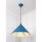 Smooth Brass Hockley Pendant in Upstream | From The Anvil - Hockley - From The Anvil - Yester Home