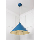 Smooth Brass Hockley Pendant in Upstream | From The Anvil - Hockley - From The Anvil - Yester Home