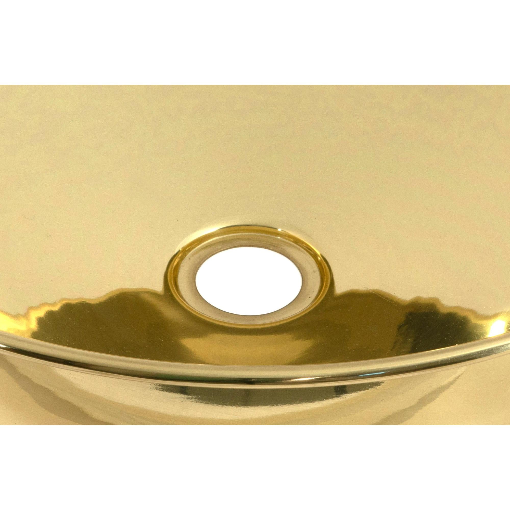 Smooth Brass Round Sink | From The Anvil - Sinks - From The Anvil - Yester Home