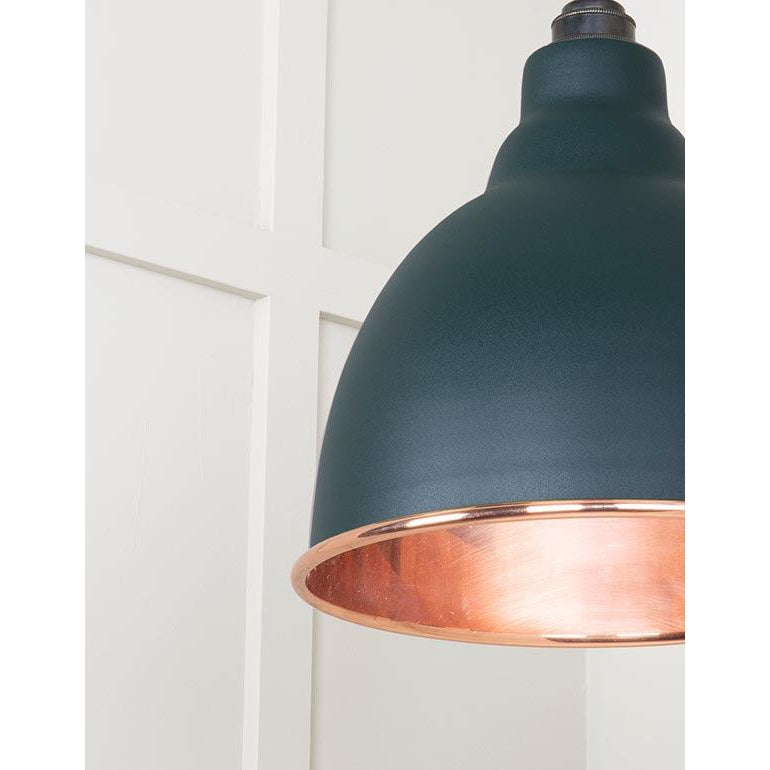 Smooth Copper Brindley Cluster Pendant in Dingle | From The Anvil