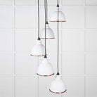 Smooth Copper Brindley Cluster Pendant in Flock | From The Anvil-Cluster Pendants-Yester Home