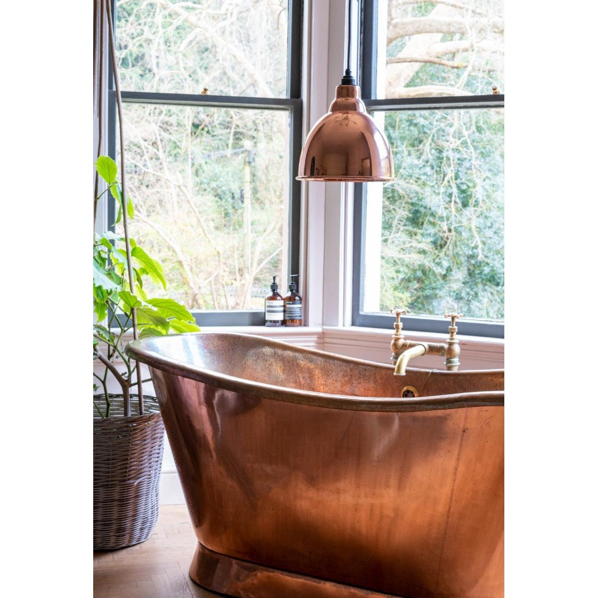 Smooth Copper Brindley Pendant | From The Anvil-Brindley-Yester Home