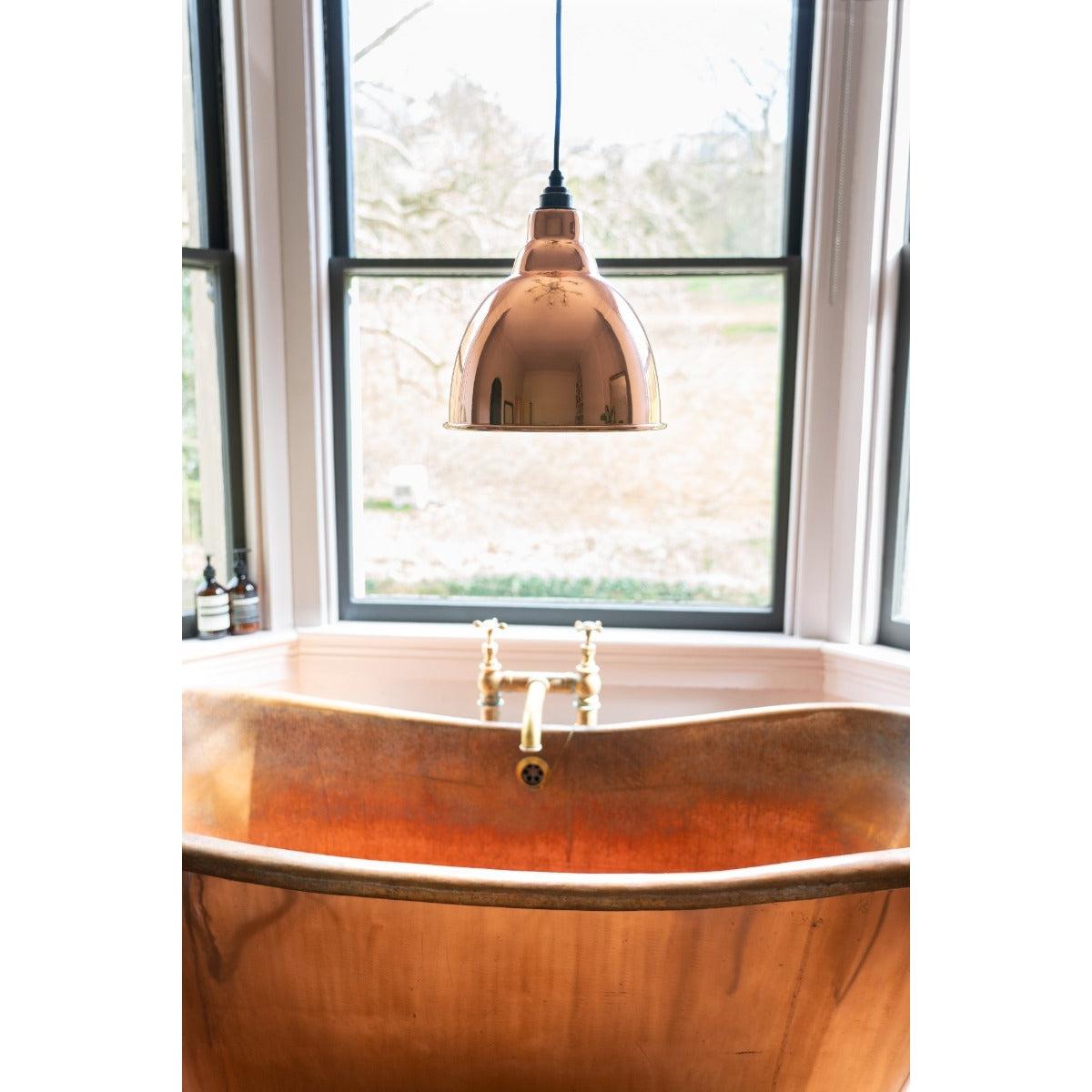 Smooth Copper Brindley Pendant | From The Anvil-Brindley-Yester Home